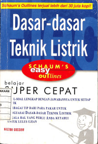 Image of Dasar - Dasar Teknik Listrik