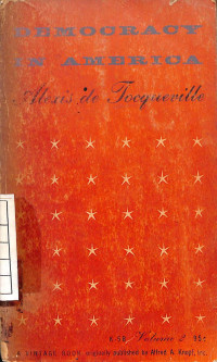 Image of Democracy in America Volume 2