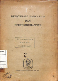 Image of Demokrasi Pancasila dan Pertumbuhannya