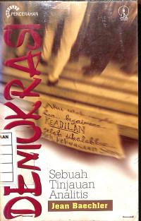 Image of Demokrasi : Sebuah Tinjauan Analitis