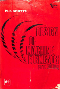 Image of Design of Machine Elements - Fifth Edition