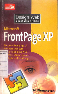 Image of Design Web Cepat dan Praktis Microsoft FrontPage XP