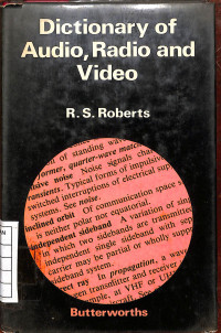 Image of Dictionary of Audio, Radio and Video