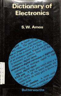 Image of Dictionary of Electronics