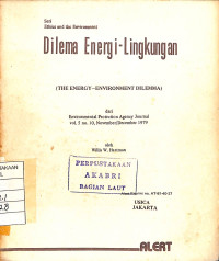 Image of Dilema Energi-Lingkungan
