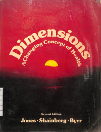Image of Dimensions : A Changing Concept of Health - Second Edition