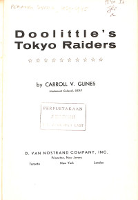 Image of Doolittle's Tokyo Raiders