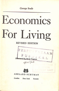 Image of Economics For Living Revised Edition
