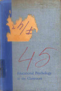 Image of Educational Psychology in the Classroom - Third Edition