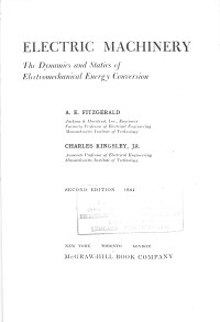 Image of Electric Machinery - Second Edition