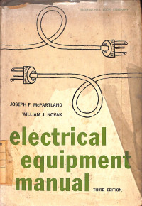 Image of Electrical Equipment Manual - Third Edition
