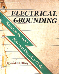 Image of Electrical Grounding : Bringing Grounding Back to Earth