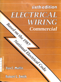 Image of Electrical Wiring : Commercial - Sixth Edition