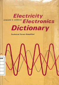 Image of Electricity Electronics Dictionary