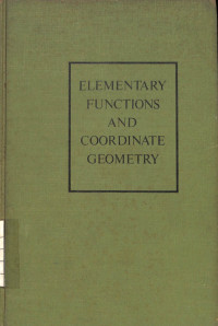 Image of Elementary Functions and Coordinate Geometry
