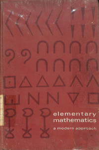 Image of Elementary Mathematics a Modern Approach