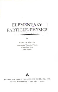 Image of Elementary Particle Physics