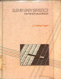 Image of Elementary Statistics for The Social Sciences
