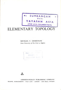 Image of Elementary Topology