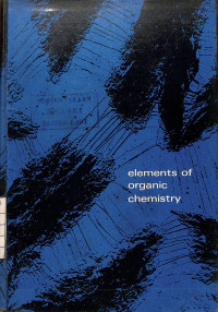 Image of Elements of Organic Chemistry