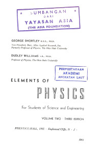 Image of Elements of Physics Volume 2