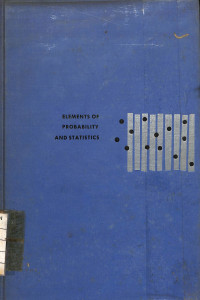 Image of Elements of Probability and Statistics