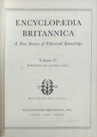 Image of Encyclopaedia Britannica - Volume 15 : Maryborough to Mushet Stell