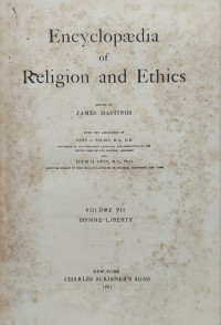 Image of Encyclopaedia of Religion and Ethics : Volume VII Hymns-Liberty