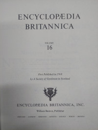 Image of Encyclopedia Britannica - Volume 16 : Napoleon I to Ozonolysis