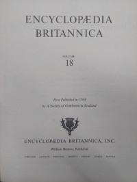 Image of Encyclopedia Britannica - Volume 18 : Plastics to Razin