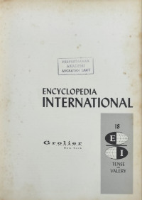 Image of Encyclopedia International - 18 Tense Valery