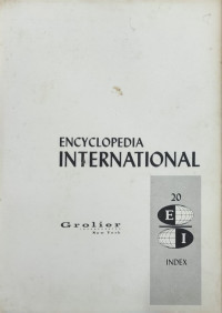 Image of Encyclopedia International - 20 Index