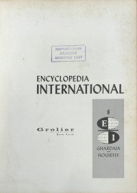 Image of Encyclopedia International - 8 Ghardaia Housefly