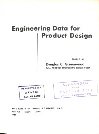Image of Engineering Data for Product Design