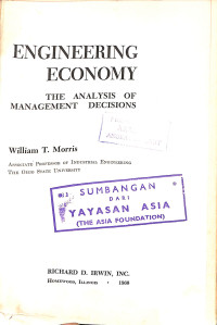 Image of Engineering Economy