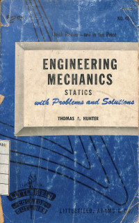 Image of Engineering Mechanics Statics : with Problems and Solutions