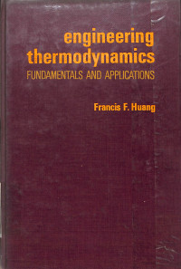 Image of Engineering Thermodynamics Fundamentals and Applications