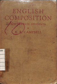 Image of English Composition : For Foreign Students
