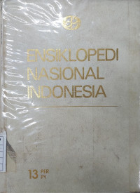 Image of Ensiklopedi Nasional Indonesia - 13 : PER-PY