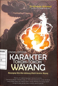 Image of Ensikopledia Karakter Tokoh Tokoh Wayang