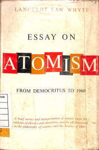 Image of Essay on Atomism