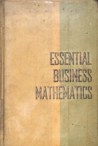 Image of Essential Business Mathematics