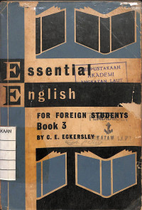 Image of Essential English : For Foreign Studens Book 3