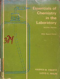 Image of Essentials of Chemistry in the Laboratory Second Edition