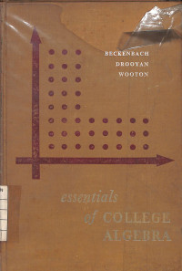 Image of Essentials of College Algebra