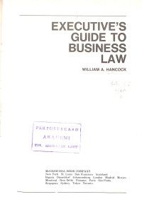 Image of Executive's Guide To Business Law