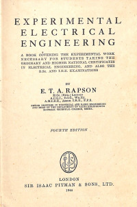 Image of Experimental Electrical Engineering