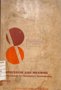 Image of Expression and Meaning : A Handbook for Vocabulary Development