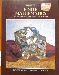 Image of Finite Mathematics for Management, Life and Social Sciences