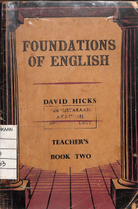 Image of Foundations of English - Teacher's Book Two